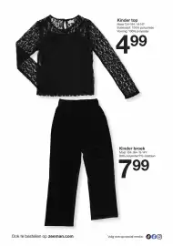 Zeeman folder week 44 Pagina 10: Kinder top €4,99, Zeeman kinder broek €7,99