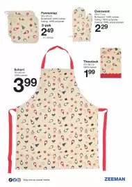 Zeeman folder week 44 Pagina 5: Pannenlap €249,00, Ovenwant €2,29