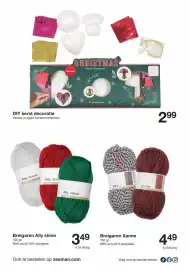 Zeeman folder week 44 Pagina 6: DIY kerst decoratie €2,99, Zeeman Ally shine €3,49