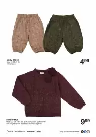 Zeeman folder week 44 Pagina 8: Baby broek €4,99, Kinder trui €9,99