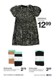 Zeeman folder week 44 Pagina 12: Kinder panty €3,99, Kinder panty €2,79