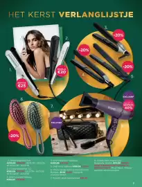 Pro-Duo folder Pagina 3: 3. HET KERST VERLANGLIJSTJE 2. -20% ghdarons -20% ghd 1. BESPAAR €25 6. 7. -20% OLIVIA GARDEN