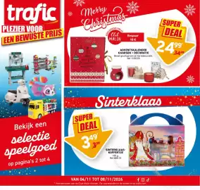 Trafic folder Pagina 1: trafic PLEZIER VOOR EEN BEWUSTE PRIJS BOSCH Work * Merry Christmas PRIJS EXCLUSIEVE PR Club MALIN