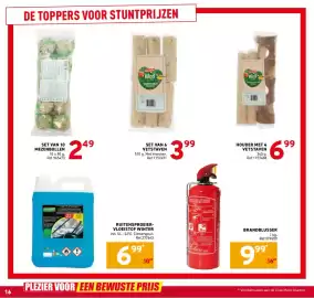 Trafic folder Pagina 16: Ruitensproeier-vloeistof winter €6,99, Set van 10 mezenbollen €2,49