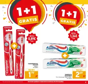 Trafic folder Pagina 5: Tandpasta aquafresh €2,69
