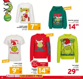 Trafic folder Pagina 12: Trui heren €29,99, Sweater jongens €14,99
