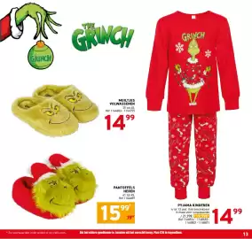 Trafic folder Pagina 13: Pantoffels heren €15,99, Muiltjes volwassenen €14,99