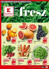 Kaufland gazetka Strona 6: OD CZWARTKU 29.10 DO SOBOTY 31.10 Kaki sztuka K Kaufland fresz -37% cena przed obniżką 3,99 2,49