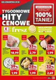 Kaufland gazetka Strona 12: Gołąbki pilzneńskie Taurus €1,99, Żeberka ekstramięsne €14,99