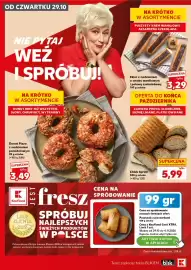 Kaufland gazetka Strona 20: Chleb Sprint €5,99, Pasztecik z pieczarkami €0,99