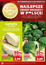 Kaufland gazetka Strona 3: Kapusta polska na gołąbki K-Stąd Takie Dobre €2,99, Brokuł polski K-Stąd Takie Dobre €3,89