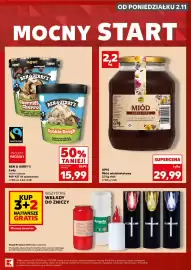 Kaufland gazetka Strona 9: Lody Ben & Jerry's Churrific Churro €15,99, Miód wielokwiatowy Apis €29,99