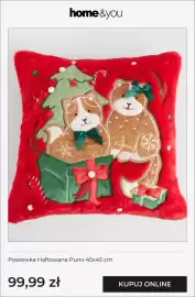 Home&You gazetka tydzień 44 Strona 4: Poszewka haftowana Purio 45x45 cm Home & You €99,99