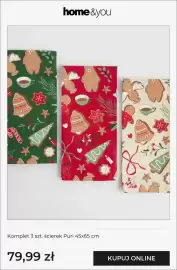 Home&You gazetka tydzień 44 Strona 5: Komplet 3 szt. ścierek Puri 45x65 cm Home & You €79,99
