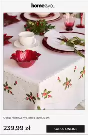 Home&You gazetka tydzień 44 Strona 8: Obrus haftowany Merrila 130x175 cm home & you €239,99