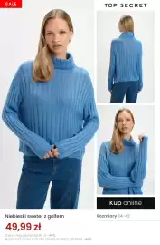Top Secret gazetka Strona 5: Niebieski sweter z golfem Top Secret €49,99