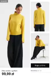 Top Secret gazetka Strona 8: Żółty sweter z golfem €99,99