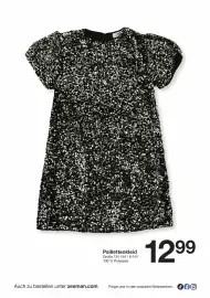 Zeeman Prospekt | Zeeman Prospekt Woche 45 Seite 11: Paillettenkleid €12,99