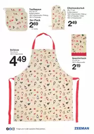 Zeeman Prospekt | Zeeman Prospekt Woche 45 Seite 5: Topflappen €2,69, Ofenhandschuh €2,49