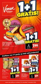 Vomar Voordeelmarkt folder week 45 Pagina 1: Van Dobben Kroketten €5,09, Unox Soep in Zak €2,85