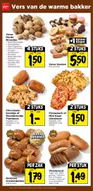 Vomar Voordeelmarkt folder week 45 Pagina 22: Chocoladebroodje of Roombroodje Framboos €1,00, Rozijnen Krentenbollen €1,79