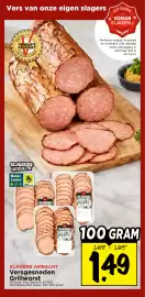 Vomar Voordeelmarkt folder week 45 Pagina 25: Slagers Ambacht Versgesneden Grillworst €1,49