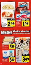 Vomar Voordeelmarkt folder week 45 Pagina 38: Sushi €3,49, Filet Americain Speciaal of Carpaccio €2,49