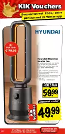 Vomar Voordeelmarkt folder week 45 Pagina 6: Hyundai Bladeless Heater Pro €49,99
