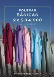 Catálogo Ferouch Página 4: Poleras básicas €34,90
