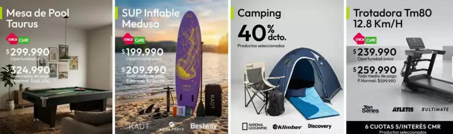Catálogo Linio Página 28: Bestway - inflable medusa €199.990,00, Mesa de pool taurus €324.990,00