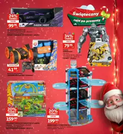 Auchan gazetka Strona 11: Hot Wheels Wyzwanie Pętla Chaosu €159,00, Samochód Ferrari SF-25 €99,95