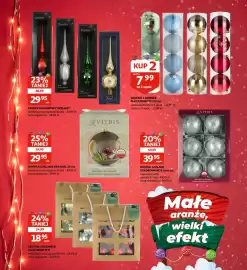 Auchan gazetka Strona 26: Zestaw 50 bombek plastikowych €18,95, ZESTAW 4 BOMBK €7,99