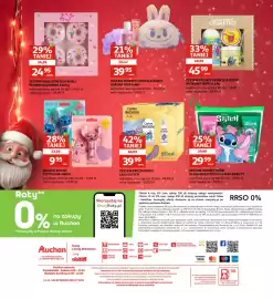 Auchan gazetka Strona 40: Zestaw prezentowy Lilo i Stitch €39,99, Zestaw kosmetyków dla dzieci Stitchmas Mad Beauty €29,99