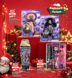 Auchan gazetka Strona 6: 36% TANIEJ 265,00 16900 szt. LALKA CZAROWNICA MOONSPELL MONSTER HIGH najniższa cena sprzed 30 dni -