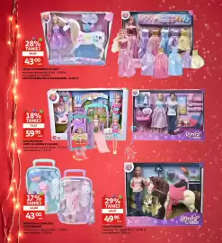 Auchan gazetka Strona 8: Style Story Lalka z koniem €49,95, One Two Fun Rodzina Lalek z Placem Zabaw z Lalkami €59,95