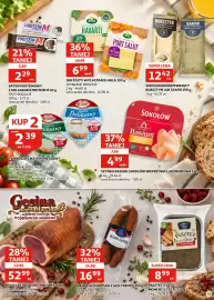 Auchan gazetka Strona 14: Ser Żółty w Plastrach Arla €6,99, Szyńka Basiuni Sokołów Drobiova €4,99