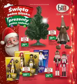 Bi1 gazetka Strona 1: DEK DO ORZECHÓW 36 cm €24,99, FIGURKA PLUSZOWA 53 cm €29,99