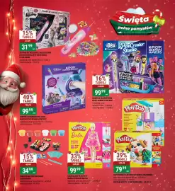 Bi1 gazetka Strona 14: Ciastolina Play-Doh Barbie Projektantka €99,99, Fabryka Długopisów KPOP Demon Hunters €99,99