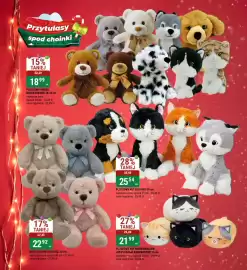 Bi1 gazetka Strona 2: Przytulasy spod choinki 15% TANIEJ 22,29 1899 * PLUSZOWY PIESEK, KOTEK LUB MIŚ 20-33 cm najniższa cena