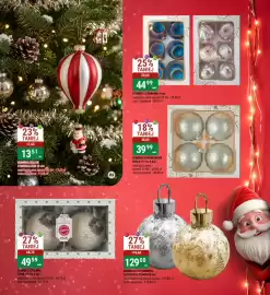 Bi1 gazetka Strona 27: Bombki Dekorowane Białe €39,99, BOMBKA LED SREBRNA LUB ZŁOTA €129,00