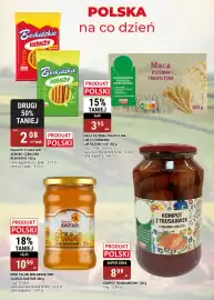 Bi1 gazetka Strona 8: Miód Wielokwiatowy Sądecki Bartnik €10,99, Kompot z Truskawek z Regionu Łowicza €8,99