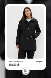 BonPrix katalog tydzień 44 Strona 12: DŁUGA KURTKA 3 W 1 €369,99