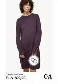 C&A gazetka tydzień 44 Strona 2: Sukienka dzianinowa C&A €109,99