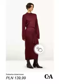C&A gazetka tydzień 44 Strona 5: Sukienka dzianinowa C&A €139,99