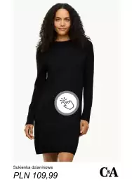 C&A gazetka tydzień 44 Strona 8: Sukienka dzianinowa C&A €109,99