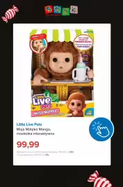 Smyk gazetka Strona 10: Maskotka interaktywna Moja Małpka Mango Little Live Pets €99,99