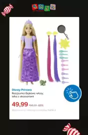 Smyk gazetka Strona 2: Lalka Roszpunka Bajkowe włosy z akcesoriami Disney Princess €49,99