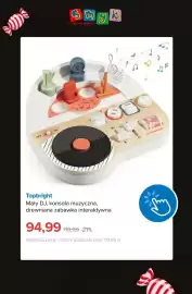 Smyk gazetka Strona 8: Mały DJ konsola muzyczna drewniana zabawka interaktywna Topbright €94,99
