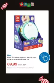 Smyk gazetka Strona 9: Pikselowy bębenek Pixelz interaktywna drewniana zabawka muzyczna Hape €69,99