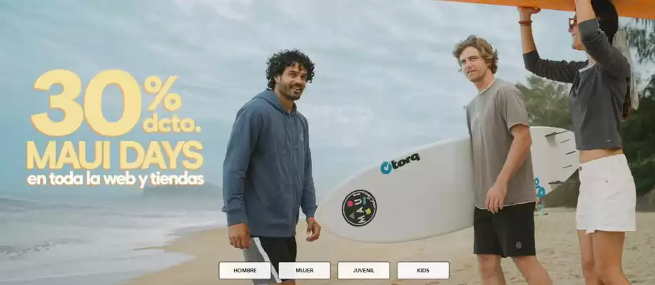 Maui and Sons (válido hasta 15-11)